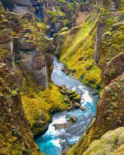 Fjadrargljufur Canyon, Iceland