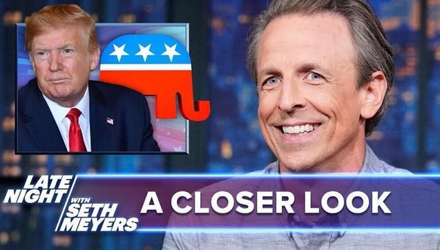 Seth Meyers: Trump’s Off-the-Rails Economy Speech; Federal Labor Charges Against Trump and Musk 