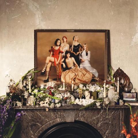 An image of the cover of the record album 'Prelude to Ecstasy' by The Last Dinner Party