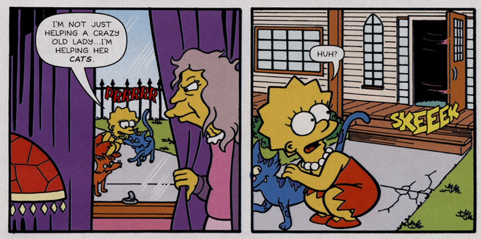 Simpsons Comics #176 is the one-hundred and seventy-sixth issue of Simpsons Comics. It was released in the USA in March 2011.