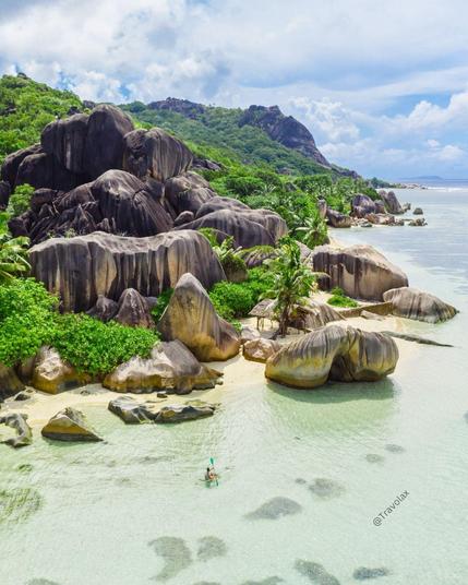 The Seychelles.