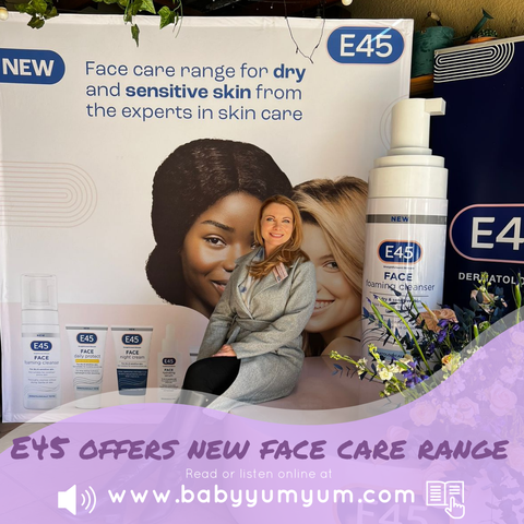 New E45 face care range for dry, sensitive skin!  Gentle formulas for healthy, beautiful skin. #E45 #NewLaunch #Skincare https://zurl.co/W3jR