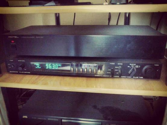 SANYO PLUS T55 classic radio with turntable phono equalizer amplifier ROTEL RQ-970BX photographed by me Theodoros Mpahoumas

#phono #rotelhifi #rotel #sanyo #radio #radios