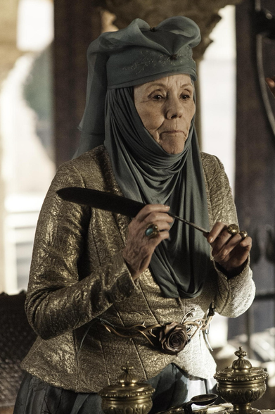 Diana Rigg in Game of Thrones 