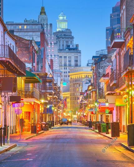 Bourbon Street, New Orleans, USA