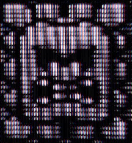 Thwomp from Super Mario World (SNES) on Sony Trinitron CRT TV