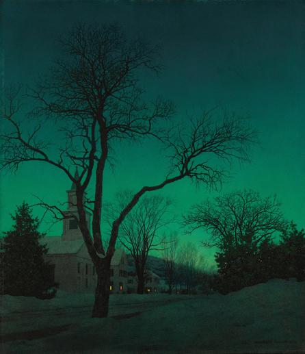 At close of day by Maxfield Parrish