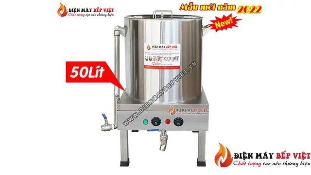 Nồi nấu cháo điện công nghiệp dung tích lớn, chính hãng