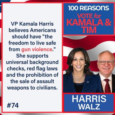 Text as above
Photos of VP Harris and Governor Walz