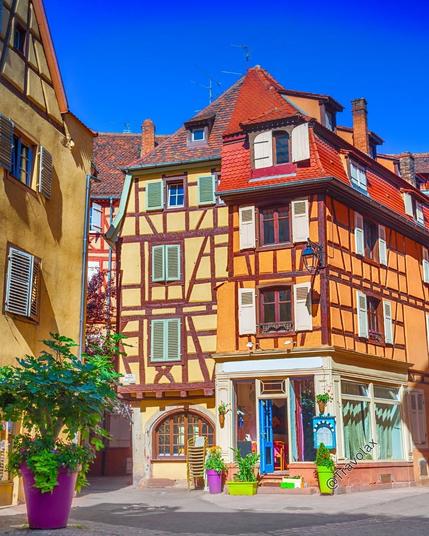 Colorful Colmar, France