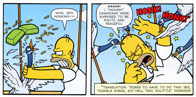 Simpsons Comics #184 is the one-hundred and eighty-fourth issue of Simpsons Comics. It was released in the USA on November 16, 2011.