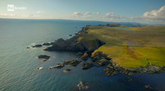 Scottish Isles with Ben Fogle Ep. 4 - Shetland - "At the end of his spiritual journey through Scotland's Holy Isles, Ben Fogle visits six of the Shetland Islands. On the beautiful, uninhabited Isle of St Ninian, he contemplates those who in the distant past sought remote places for quiet contemplation. And he visits the Isle of Oxna with a father and daughter whose ancestors once lived there. Andy and Sabina Holt moved from a hippie lifestyle to live on the Isle of Papa Stour 48 years ago. Sabina then had what she calls "a wonderful encounter" with Jesus, and the pair have lived as committed Christians ever since. Ben discusses the effect living in such a remote and beautiful place has on their faith. Ben also meets crofter Vic Thomas, who shares his belief in the life cycles of birth, growth and death and their spiritual significance in a place where Mother Nature is so evident. Ben meets Shetland chef Akshay Borges, a champion of the island's "seafood harvest." Akshay arrived from Goa in 2011, a life-changing decision he made on the flip of a coin. Travelling to the island of Yell, Ben visits a chicken coop that has been transformed into one of the smallest chapels in the UK. Its caretaker, Anne Dobbing, explains that Shetland’s many Christian denominations seem to blend into one, as if the remote wilderness forges a common spirituality.