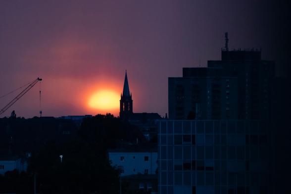 Berlin Sonnenuntergang