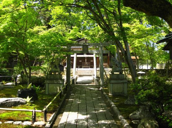 Iwato Myoken-gu is a shrine to the north west of the city in the hills about Takagamine.