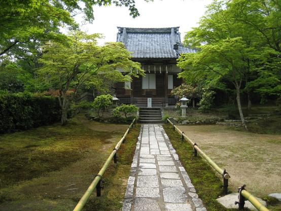 The temple of Enjo-ji, which now houses the 'god of hemorrhoids'.