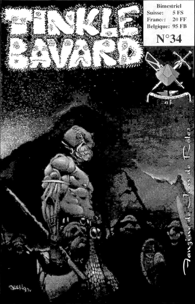 Un barbare – couverture du Tinkle Bavard №34