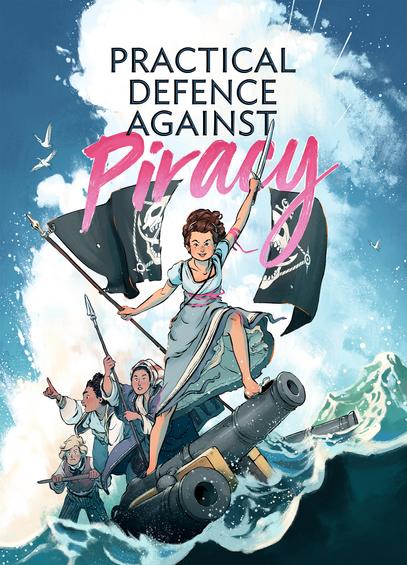 Cover for the comic PRACTICAL DEFENCE AGAINST PIRACY