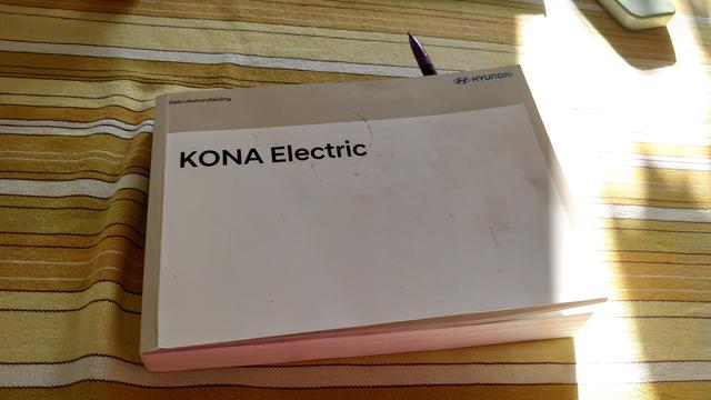 Handleiding van de Kona electric