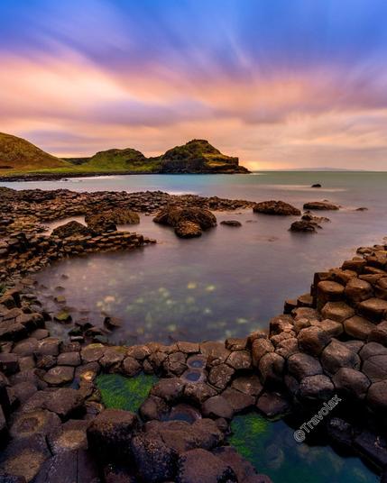 Giant’s Causeway Beach, Northern Ireland.