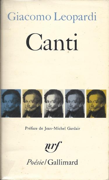 Giacomo Leopardi, Canti