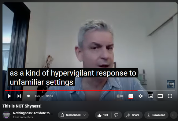 https://www.youtube.com/watch?v=1p0_bevKnAk
This is NOT Shyness!
References

Eysenck, H. J., & Eysenck, M. W. (1985). Personality and individual differences: A natural
science approach. New York: Plenum Press.
Gray, J. A. (1970). The psychophysiological basis of introversion-extraversion. Behaviour
Research and Therapy, 8, 249–266.
Larsen, R. J., & Buss, D. M. (2018). Personality psychology: Domains of knowledge about human
nature (6th ed). New York: McGraw-Hill.

Further Reading

Costa, P. T., & McCrae, R. R. (1992). Four ways five factors are basic. Personality and Individual
Differences, 13, 653–665.
Goldberg, L. R. (1990). An alternative ‘description of personality’: The big five factor structure.
Personality Processes and Individual Differences, 59, 1216–1229.
Saklofske, D. H., Eysenck, H. J., Eysenck, S. B. J., Stelmack, R. M., & Revelle, W. (2012).
Extraversion-introversion. In V. S. Ramachandran (Ed.), Encyclopedia of human behavior
(2nd ed., pp. 150–159). London: Academic Press.