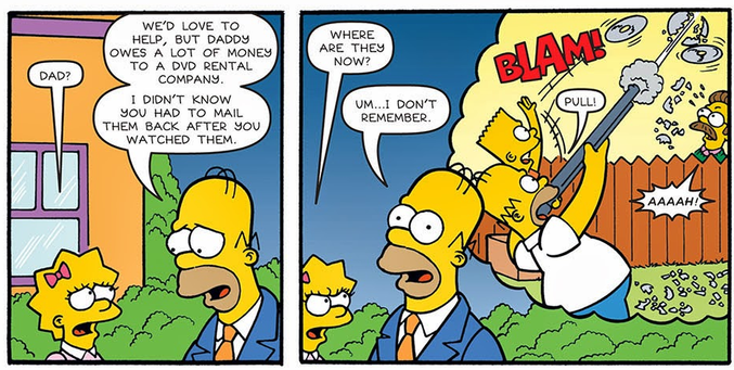 Simpsons Comics #191 is the one hundred and ninety-first issue of Simpsons Comics. It was released in the USA on June 18, 2012.