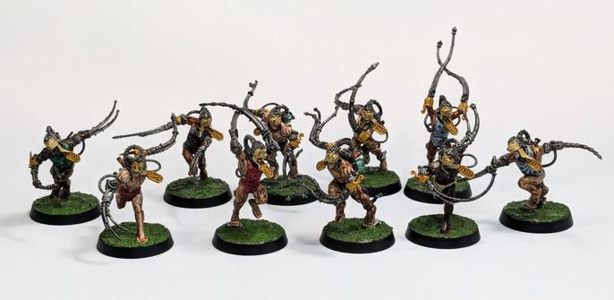Squad of 10 Arco-flagellants.