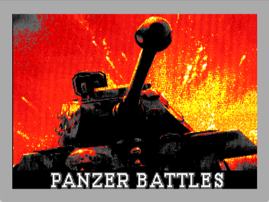 title screenshot from "Panzer Battles"