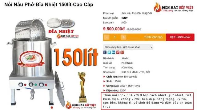 nồi nấu phở bằng inox có tốt không?