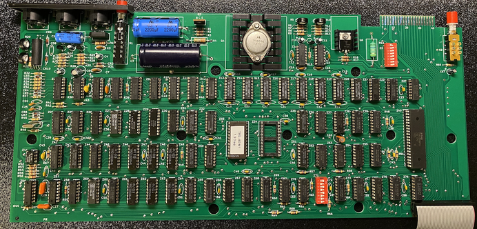 Recreation of the TRS-80 Model mainboard