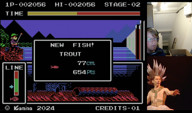 screen of the game
