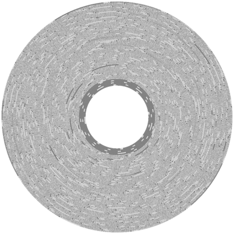 flux visualization of "The Ugly Duckling" disk