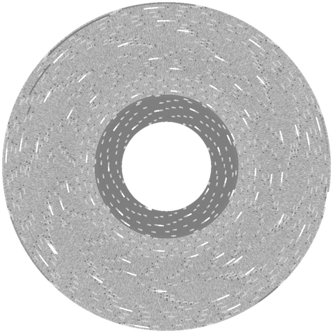 flux visualization of "Reading Magic Library" disk
