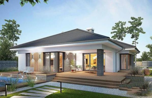 77+ Mẫu nhà phố 1 tầng đẹp được ưa chuộng nhất 2024