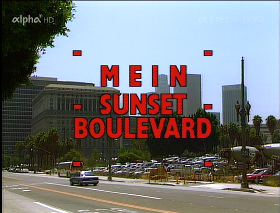 Sunset Boulevard is over 60 kilometers long and stretches from the run-down city center of Los Angeles to the Pacific coast. Among others, the actor and later governor of California Arnold Schwarzenegger can be seen. The singer-songwriter Randy Newman is interviewed in the Roxbury Club on Sunset Boulevard and also performs one of his songs.