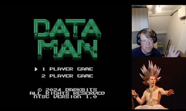 dataman game play nes 
