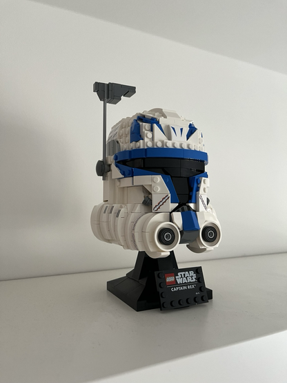 Captain Rex Lego Star Wars set - side view