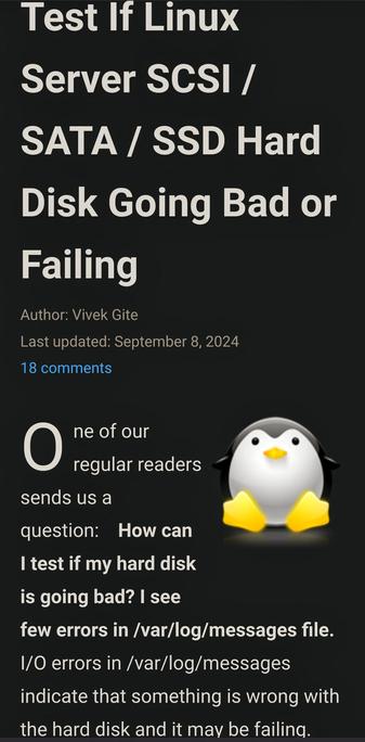 Screen cap of page