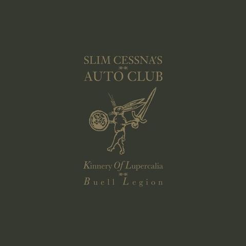 An image of the cover of the record album 'Kinnery of Lupercalia: Buell Legion' by Slim Cessna's Auto Club