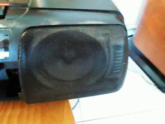 PANASONIC RX-FT600 classic radio cassette player combined with graphic equalizer and with double cassette deck for recording use photographed by me Theodoros Mpahoumas