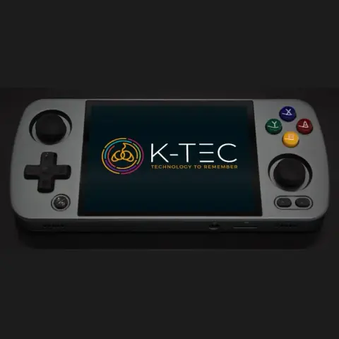 The Anbernic RG405M in grey, from K-TEC UK.