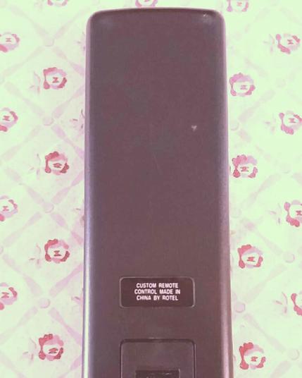 ROTEL RR-C91 amplifier controller photographed by me Theodoros Mpahoumas
