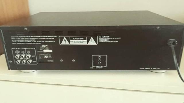JVC TD-V662 classic cassette player photographed by me Theodoros Mpahoumas