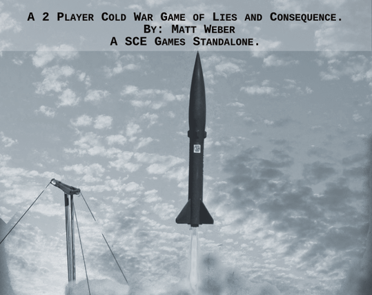 Cover art depicting the launch of a missile. 