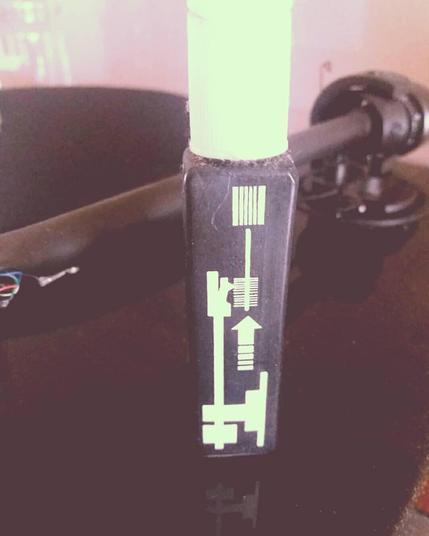RELOOP stylus cleaner and brush for vinyl photographed by me Theodoros Mpahoumas