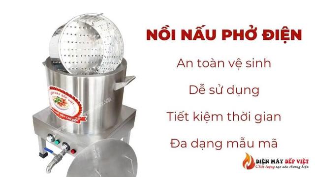 So sánh nồi nấu phở điện và nồi nấu phở bằng than
