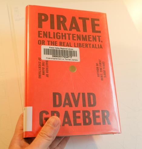 the cover of David Graeber's PIRATE ENLIGHTENMENT, a book