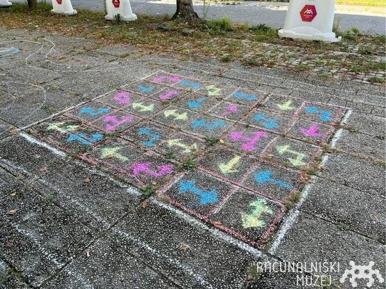 outdoor square games photo