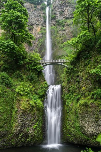 A Bridge over Cascading Waters