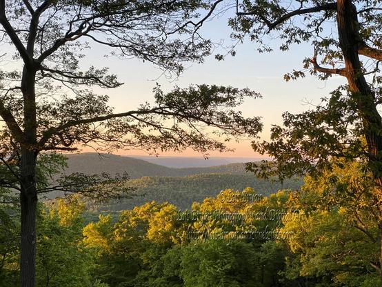 "A View Of The Laurel Highlands"  Watching the sunset's colors and light as they dance across Central Pennsylvania's Laurel Highlands is the best way to end the day. 

At my website as cool wall art options, coffee mugs, tshirts and so much more:  https://lois-bryan.pixels.com/featured/a-view-of-the-laurel-highlands-lois-bryan.html

And at #FineArtAmerica:  https://fineartamerica.com/featured/a-view-of-the-laurel-highlands-lois-bryan.html

#art #giftideas #LaurelHighlands #BlueKnobMountain #Appalachia #buyintoart #ayearforart #sunset #mountains #landscape #NotAi #LoisBryan 